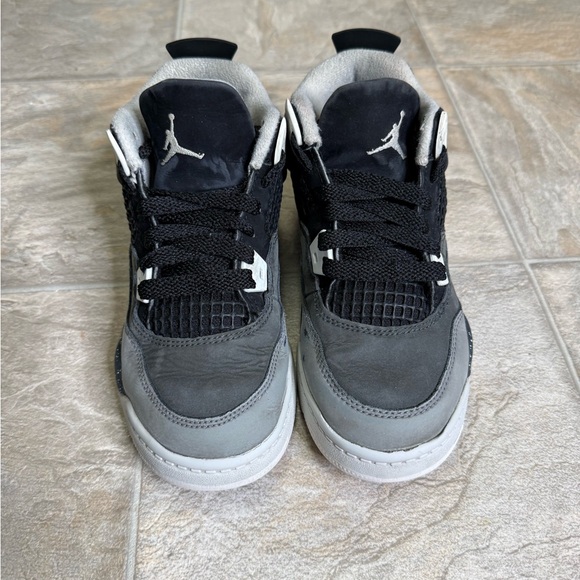 Jordan Other - Air Jordan 4 Retro Fear PS Boys Shoe Size 2Y Gray FV4537-002 Preowned